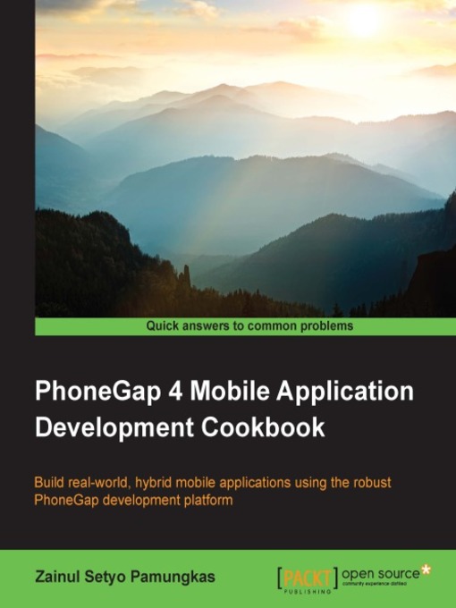 Title details for PhoneGap 4 Mobile Application Development Cookbook by Zainul Setyo Pamungkas - Available